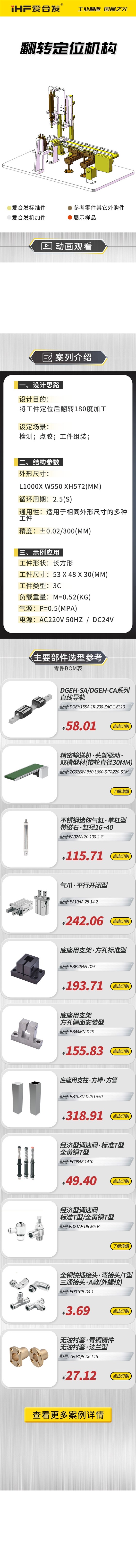 愛合發(fā)：案例介紹，翻轉(zhuǎn)定位機(jī)構(gòu)！