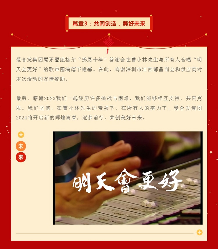 篇章3：共同創(chuàng)造，美好未來